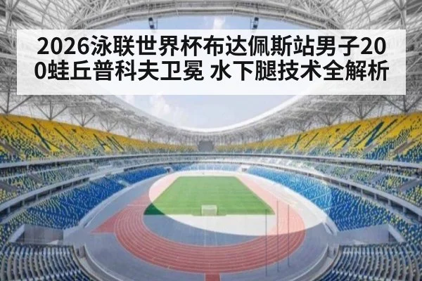 2026泳联世界杯布达佩斯站男子200蛙丘普科夫卫冕 水下腿技术全解析 | kaiyun